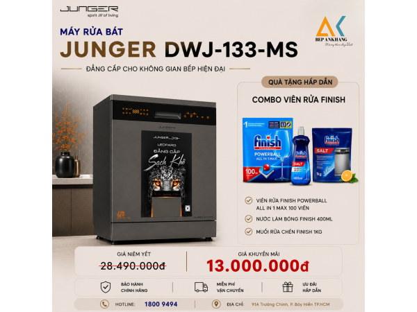 Ưu Đãi Giảm Sốc - Máy Rửa Chén Junger